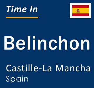 Current local time in Belinchon, Castille-La Mancha, Spain