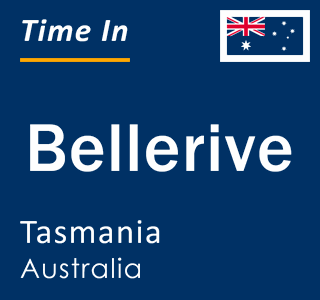 Current local time in Bellerive, Tasmania, Australia