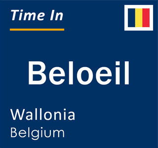 Current local time in Beloeil, Wallonia, Belgium