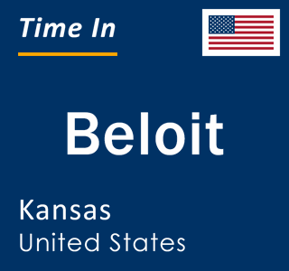 Current local time in Beloit, Kansas, United States