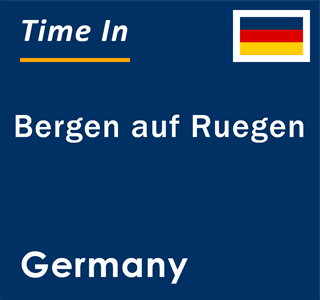 Current local time in Bergen auf Ruegen, Germany