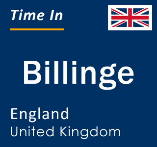 Current local time in Billinge, England, United Kingdom