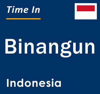 Current local time in Binangun, Indonesia