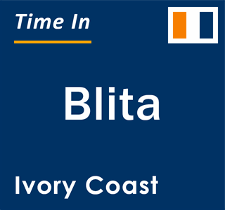 Current local time in Blita, Ivory Coast