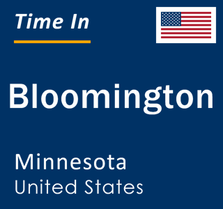 CURRENT TIME IN BLOOMINGTON visual data 6