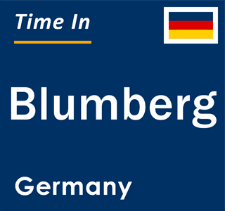 Current local time in Blumberg, Germany