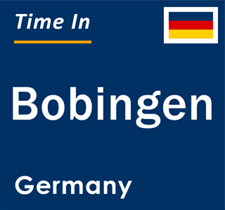 Current local time in Bobingen, Germany