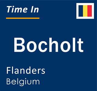 Current local time in Bocholt, Flanders, Belgium