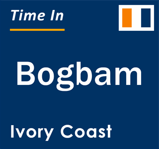 Current local time in Bogbam, Ivory Coast