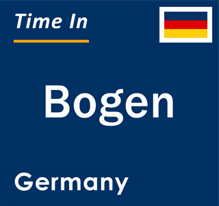Current local time in Bogen, Germany