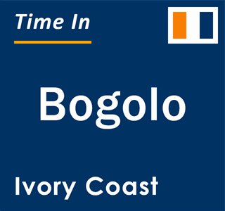 Current local time in Bogolo, Ivory Coast