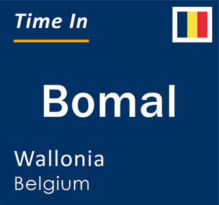 Current local time in Bomal, Wallonia, Belgium