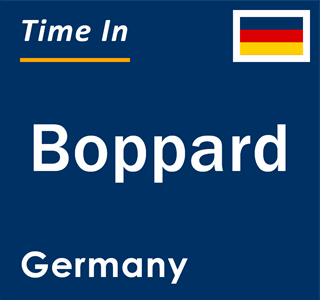 Current local time in Boppard, Germany