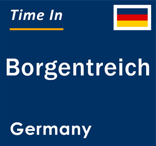 Current local time in Borgentreich, Germany