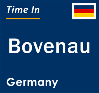 Current local time in Bovenau, Germany