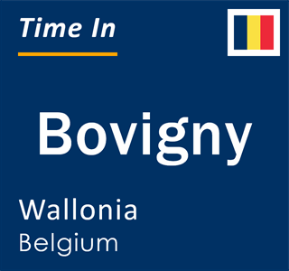 Current local time in Bovigny, Wallonia, Belgium