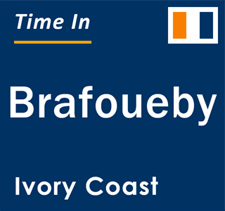 Current local time in Brafoueby, Ivory Coast