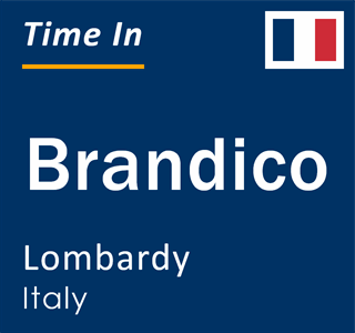 Current local time in Brandico, Lombardy, Italy