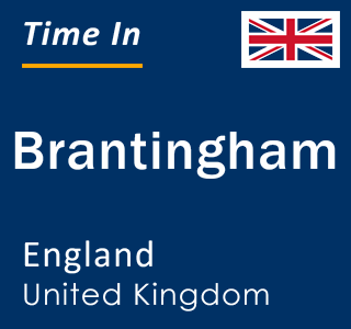 Current local time in Brantingham, England, United Kingdom