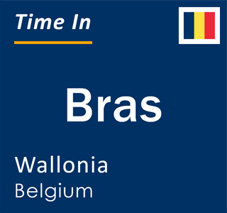 Current local time in Bras, Wallonia, Belgium