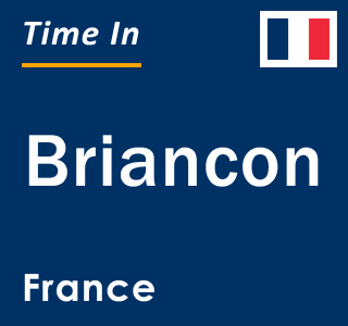 Current local time in Briancon, France