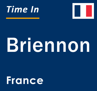 Current local time in Briennon, France