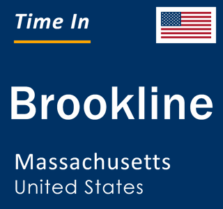 Current local time in Brookline, Massachusetts, United States