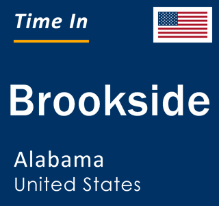 Current local time in Brookside, Alabama, United States