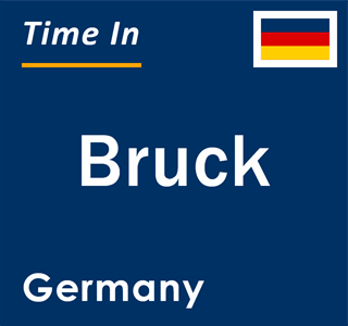 Current local time in Bruck, Germany