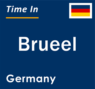 Current local time in Brueel, Germany