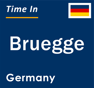 Current local time in Bruegge, Germany