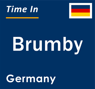 Current local time in Brumby, Germany