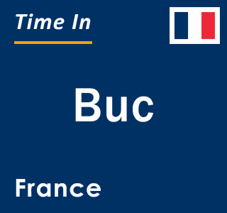 Current local time in Buc, France