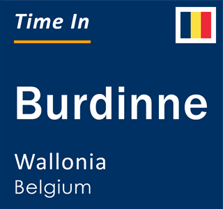 Current local time in Burdinne, Wallonia, Belgium