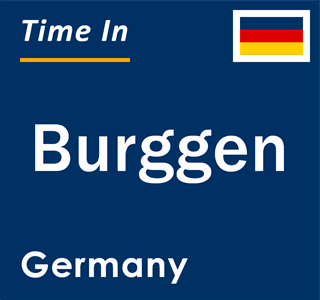 Current local time in Burggen, Germany