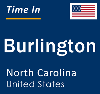 Current local time in Burlington, North Carolina, United States