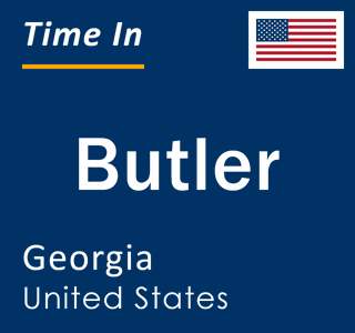 Current local time in Butler, Georgia, United States