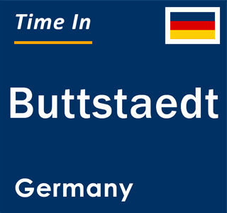 Current local time in Buttstaedt, Germany