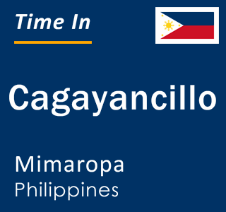 Current local time in Cagayancillo, Mimaropa, Philippines