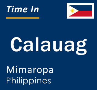 Current local time in Calauag, Mimaropa, Philippines