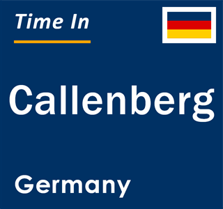 Current local time in Callenberg, Germany