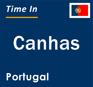 Current local time in Canhas, Portugal