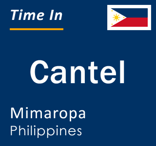 Current local time in Cantel, Mimaropa, Philippines