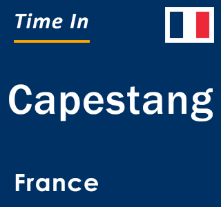 Current local time in Capestang, France