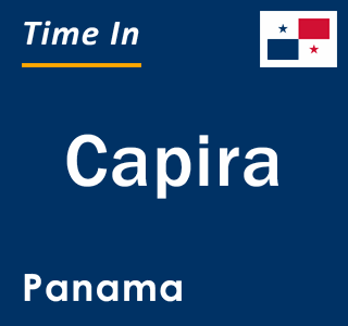 Current local time in Capira, Panama