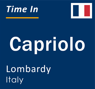 Current Local Time in Capriolo, Lombardy, Italy