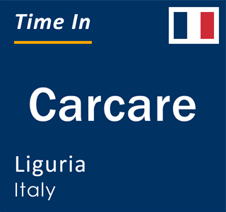 Current local time in Carcare, Liguria, Italy