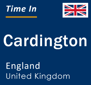 Current local time in Cardington, England, United Kingdom