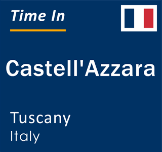 Current local time in Castell'Azzara, Tuscany, Italy