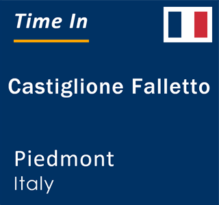 Current local time in Castiglione Falletto, Piedmont, Italy